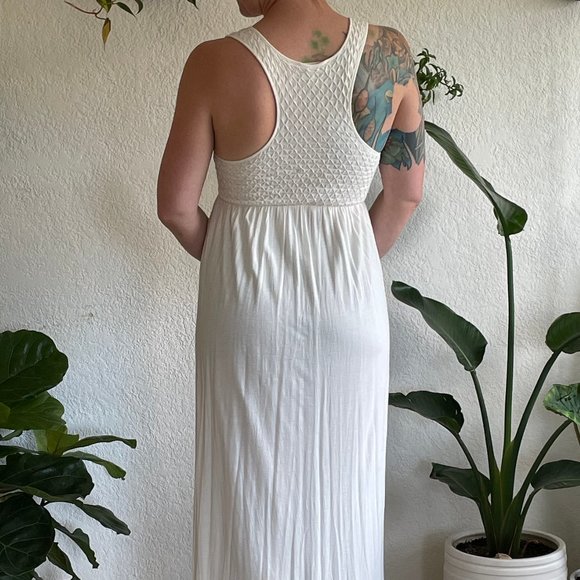 White Maxi Dress - Picture 1 of 7